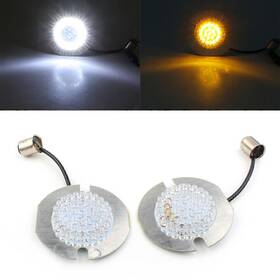 Efmotorshop 432662388798 For Harley Electra/ultra/road Glide 1157 Led Turn Signal Light Indicator Inserts