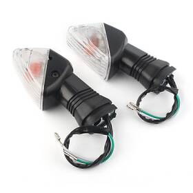 Efmotorshop 550727554763 Turn Signal Indicator Lights Clear Fit Kawasaki Ninja Zx-6r Zx-10r Z750 Z1000