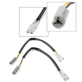 Eparts 550744656983 2x Turn Signal Marker Wire Adapter Plug Connectors Leads For Yamaha Indicator Us