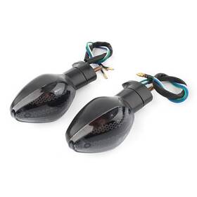 Flashbuyeasy 550749162250 Turn Signal Indicator Lights Amber Lamp Fit Honda Cbr600rr Cbr1000rr Cb600f Blk