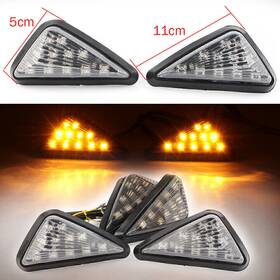 Flashbuyeasy 550749797155 2pcs Led Turn Signal Light Fit Kawasaki Ninja Zx6r Zx7r Zx9r And Honda Cbr 600 F4i