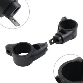 Flashbuyeasyusa 550748507601 Front Turn Signal Indicator Bracket Fit Honda Shadow Vt750/600 Vt1100 Vtx1300