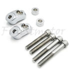 Fm-tghd-had023-cd Finestmotor Chrome Front Turn Signal Relocation Kit Harley 738422067096