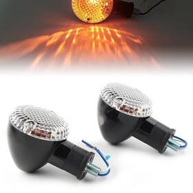 Fortodayyusa 550738391241 Turn Signal Light Indicator Blinker Lamp Fit Yamaha Bolt Xvs950 14-18 2pcs Amber