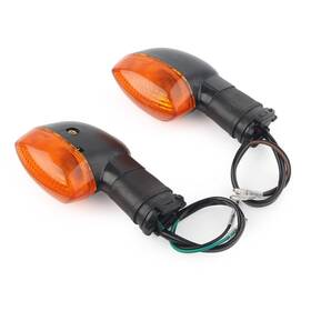Fortodayyusa 550743535753 Turn Signal Light Indicator Amber Lens Fit For Yamaha Yzf-r1/r6 And Wr 250r Fz 1