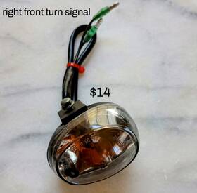 C166d0110004 Genuine Scooter Co. Buddy /moped Right Front Turn Signal Assembly