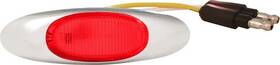 47982 Grote Industries Micronova Led Marker Light Each 3 Inch Chrome Bezel Clear/red