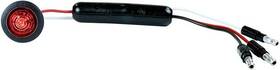 49362 Grote Industries Micronova Led Marker Light 1.1 Inch Round Rubber Grommet Dual Intensity Red