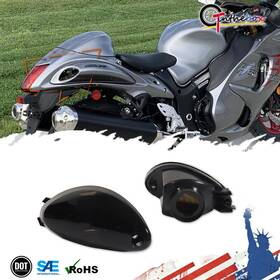 Rb-532bh Gtinthebox Smoke Rear Turn Signal Light Housings Fit For Suzuki Hayabusa Gsxr1300 2008-2020
