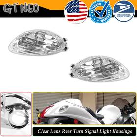 Rb-532cs Gtinthebox For Suzuki Hayabusa Gsx1300r Clear Rear Signals Indicator Lights 2008-2020 Gen 2