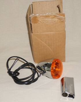 68977-00 Harley-davidson 162368 Rear Side Turn Signal Chrome For