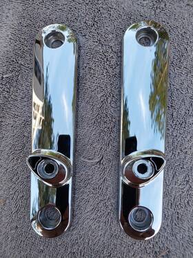69270-06-69276-06 Harley Davidson 29270-07 Chrome Front Turn Brackets Street Glide