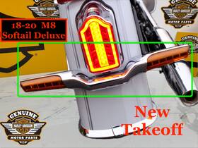 47891 Harley-davidson Led Oem 18-20 M8 Softail Deluxe Rear Turn Signal Light Bar Lamps
