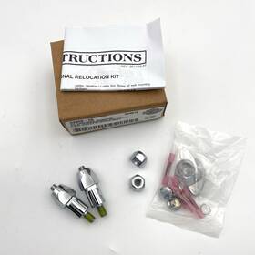 53959-06 Harley-davidson Oem Chrome Softail Turn Signal Relocation Kit 03-17
