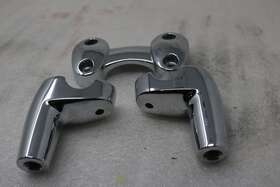 55900005 Harley -davidson Oem Nto 2012-2016 Fld Dyna Switchback Handlebar Clamp And Risers