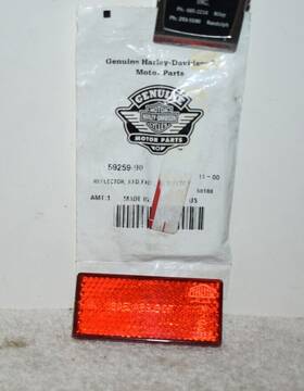 59259-90 Harley-davidson Reflector Red H1