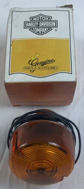 Harley-davidson 67406-86c Genuine Directional Lamp Assembly Fxr Sportster 68406-86c