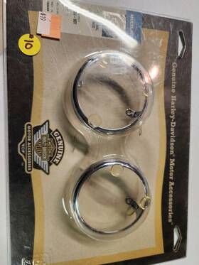 67739-90t Harley-davidson Turn Signal Trim Rings