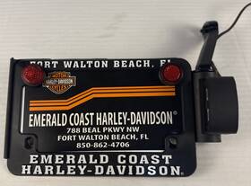 67900115-01 Harley-davidson Genuine Side Mount License Plate Bracket
