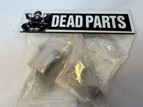 68486-82a Harley-davidson Nos Oem Handlebar Turn Signal Clamps Pair Fx Fxr Xl