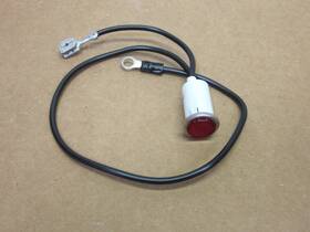 68536-94 Harley Davidson Replacement Red Oil Dash Indicator Light For 1/2 Inch Od