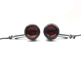68978-00 Harley-davidson Rear Smoked Left Right Turn Signal Set 2005 Dyna Wide Glide Fxdwgi 3064 X