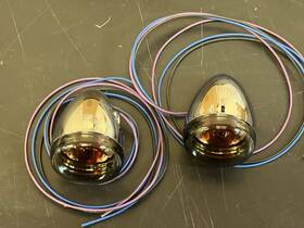 Ft94-ft13 Harley-davidson 69228-04 Smoked Lens Turn Signal Kit Touring