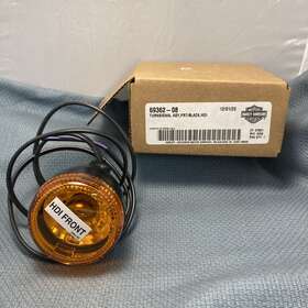 69362-08 Harley-davidson New Genuine Turn Signal Assembly Front Black Hdi
