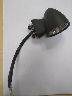 69581-09zzz Harley-davidson Single Black Rear Turn Signal 07-08 V-rod Vrsc