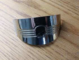 69792-07 Harley-davidson Oem 94-24 Touring Softail Chrome Willie G Skull Flat Turn Signal Visor