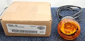 69934-08 Harley Davidson Turnsignal Rr Black/dom Turn Signal 2 Wire