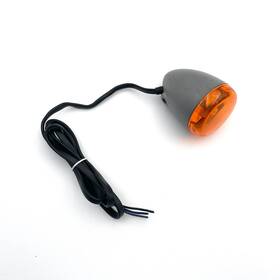 69968-08 Harley-davidson Oem Satin Bullet Turn Signal Indicator Light Softail Genuine