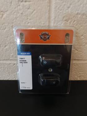 71500177 Harley-davidson Black Turn Signal Extension Cap Fits Multi-fit
