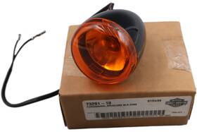 73291-10 Harley-davidson New Oem 2010-2017 Dyna Rear Turn Signal Gloss Black