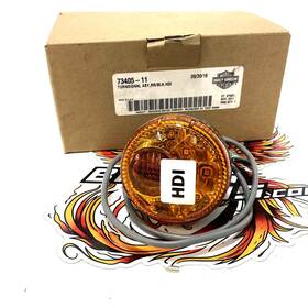 73405-11 Harley-davidson New Genuine International Hdi Rear Blackline Turn Signal