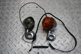 7480923 Harley-davidson 1973 Kickstart Sportster 1000 Xlch Front Left Right Turn Signals