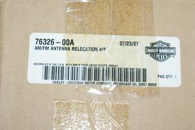 76326-00 Harley-davidson Genuine Antenna Relocation Kit