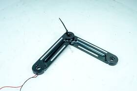 1310 Harley-davidson 791564577359 09 Electra Touring Aftermarket Led Flush Fork Turn Signals Brackets