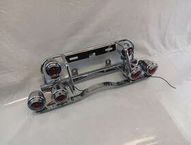 Tz32 Harley-davidson Genuine Panhead Shovelhead License Plate Signal Bar