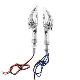 Hdbubalus La012002 Skull Turn Signals Led Blinker Indicator Light Fit For Chrome