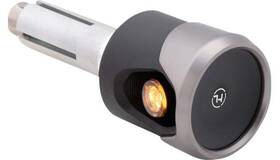 203-0063 Highsider Akron Flash Bar End Led Drl Turn Signals Silver