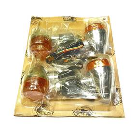 68-7109 Highway Hawk Turn Signal Set Bullet Style E-mark