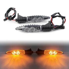 Hkseller-au 550756870728 Front Led Turn Signal Blinker Indicator Light For Bmw Hp4 F700 S1000r K1300 Us