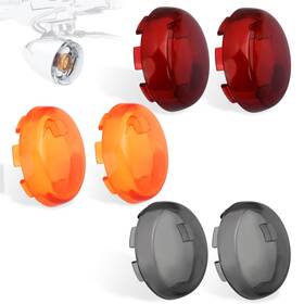 H730k110-2kor Hokuotolite Turn Signal Lens Kit Front/rear Bullet Multicolour