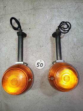 33400-436-670 Honda Oem 1979 Xl100 Xl100s Pair Of Front Turn Signals #33400-436-670