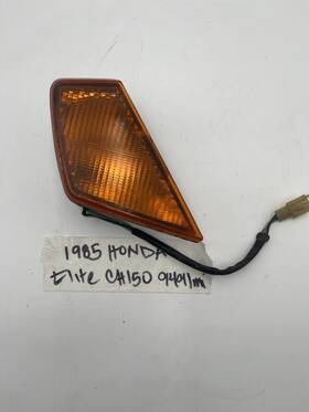 33400-kj9-672 Honda Oem 1985 Elite Ch 150 Deluxe Front Right Blinker Turn Signal Assembly