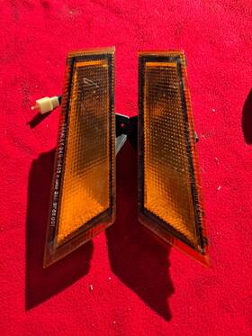 33400-mn5-023 Honda 1988 Gl1500 Goldwing Front Left And Right Blinker Turn Signal Indicator Pair