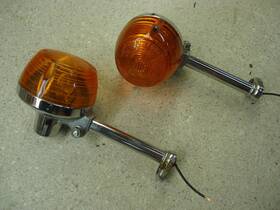 33441-399-600 Honda 78-82 Cm185 Front Turn Signal Set Left Right Twinstar Oem Cm200