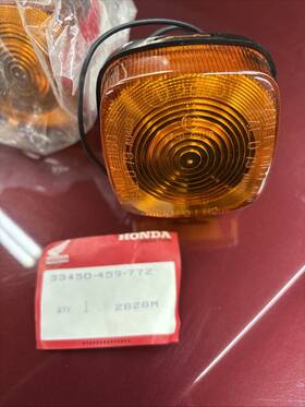 33450-459-772 Honda Nc-50 Nos Oem Turn Signals Pair 33450 459 772