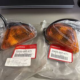33400-gs7-671 Honda 33450-gs7-671 Sa50 Right And Left Front Turn Signal Assemblies